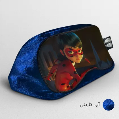 چشم بند بچگانه کاوا ماسک مدل دختر کفشدوزکی کد20
