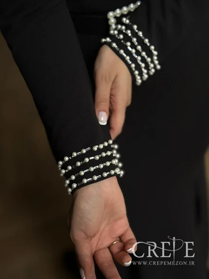 ماکسی والن دار مرواریدی