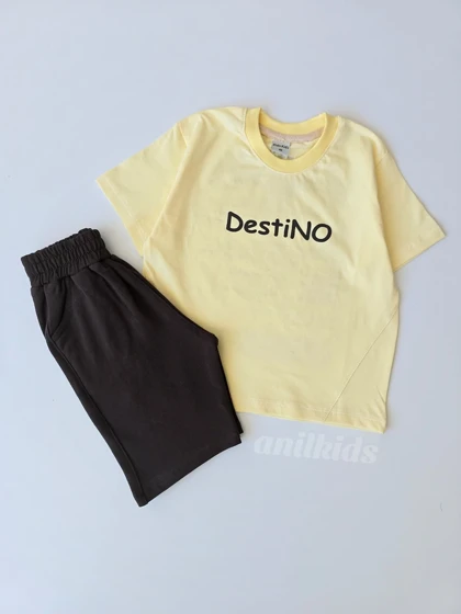 تیشرت شلوارک destino کد 2354