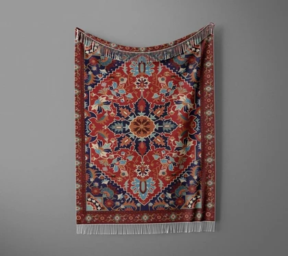 شال مبل ریش دار classic 272