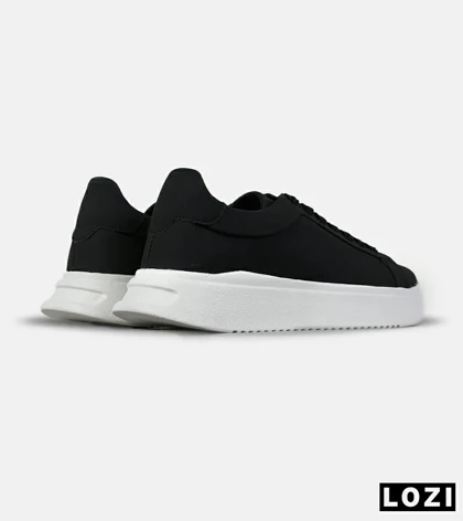 کفش کتانی کژوال مردانه مشکی PULL&BEAR مدل 7630