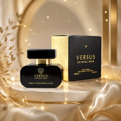 خرید ادکلن Versus Crystal Noir عطر زنانه گرم و لوکس 100 میل