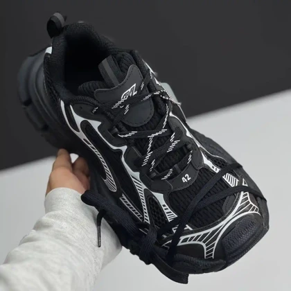 کفش بالنسیاگا 3XL مشکی سفید Balenciaga 3XL Black White