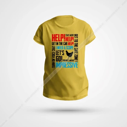 تیشرت طرح PUBG