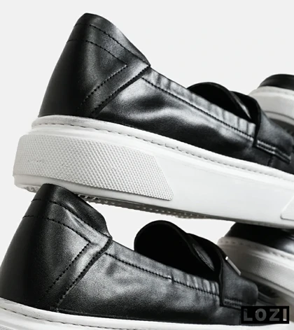 کالج مردانه مشکی Bottega Veneta مدل 6972