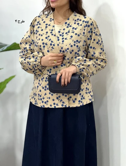 ست تونیک و دامن هانیل 2 کد 3991