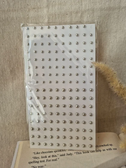 پیرسینگ چسبی فیک طرح فلز