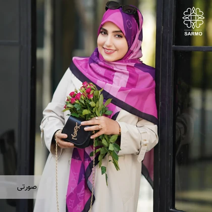 روسری نخ پنبه لوریا