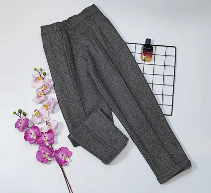 شلوار مام فوتر پشمی کد 40196