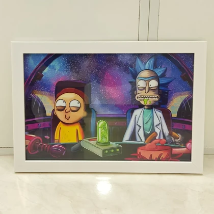 تابلو عکس ریک اند مورتی Rick and Morty