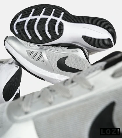 کفش کتانی مردانه و زنانه طوسی مشکی Nike guide 10