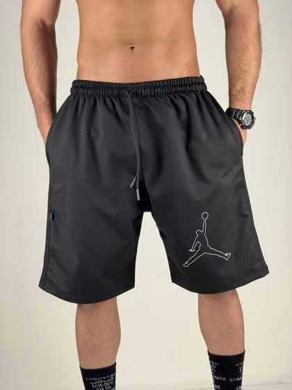 شلوارک طرح JORDAN بگ مشکی