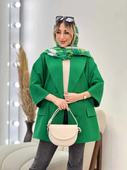 مانتو مازراتی یقه بلیزری