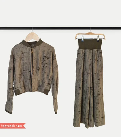 ست سویشرت شلوار سبز