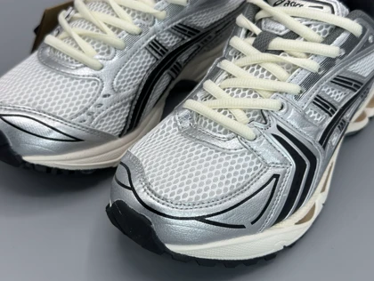 اسیکس کایانو 14 جوند سفید نقره مشکی/Asics kayano 14