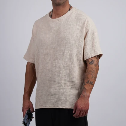 تیشرت یقه گرد لینن کد 171200