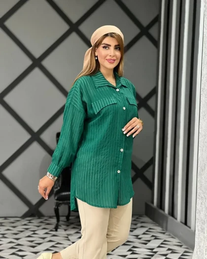 شومیز مانتویی سزار