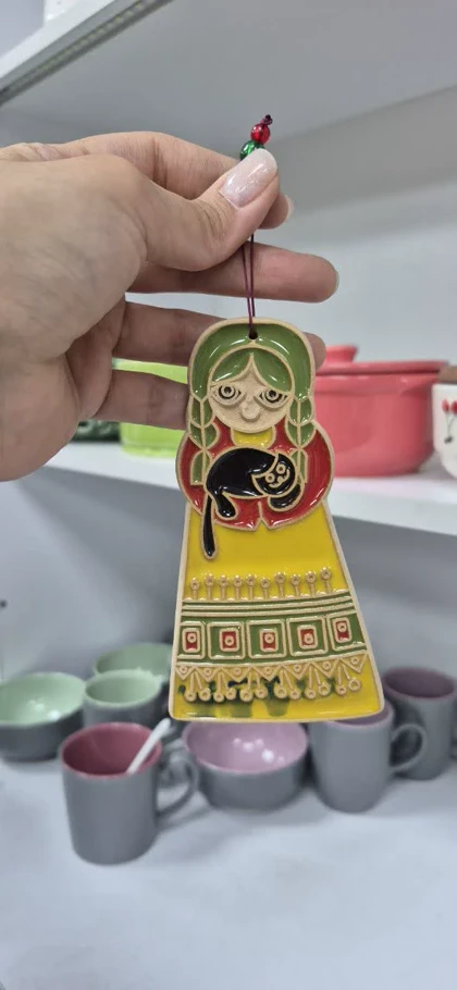 آویز سفال و سرامیک خاتون