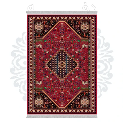 فرشینه از جنس پارچه هازان مخمل ترک طرح سنتی و مدرن برند دفه کد DHU249