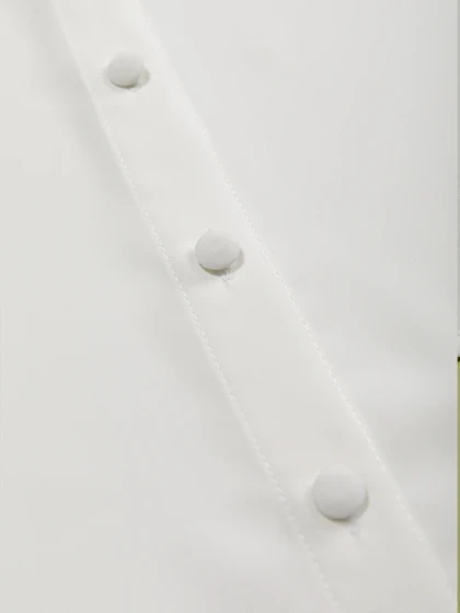 شومیز زنانه کرپ الیزه یقه مردانه 30111