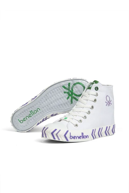 کتانی زنانه اورجینال benetton benetton