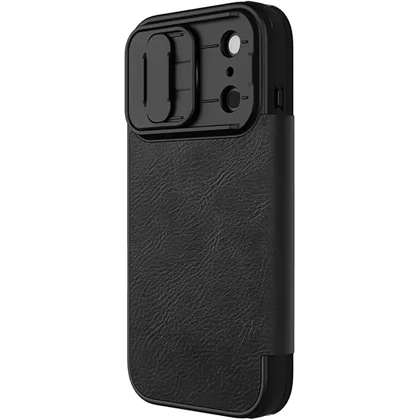 قاب چرمی کلاسوری آیفون 17 پرو نیلکین Nillkin Qin Pro Leather