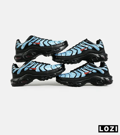 کفش کتانی مردانه و زنانه مشکی آبی NIKE AirMax Plus TN Ultra