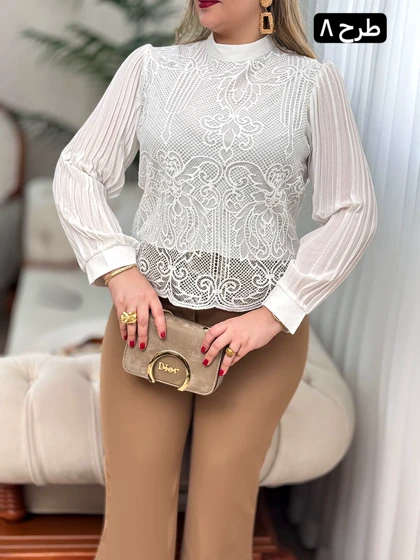 شومیز دانتل ترانه 2931