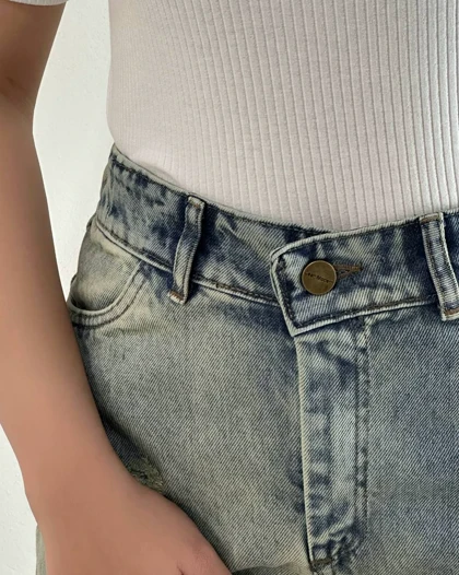 شلوار واید لگ جین کد 4927