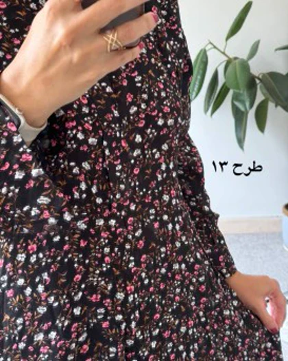 پیراهن ساحلی گل دخت 2