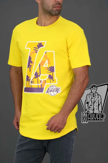 تیشرت آستین کوتاه LAKERS