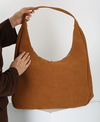 کیف زنانه دوشی جیر بزرگ 183 AM