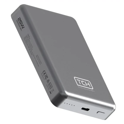 پاور بانک بی سیم تی سی اچ TCH مدل Elite 1025W ظرفیت 10000 میلی آمپر 25 وات