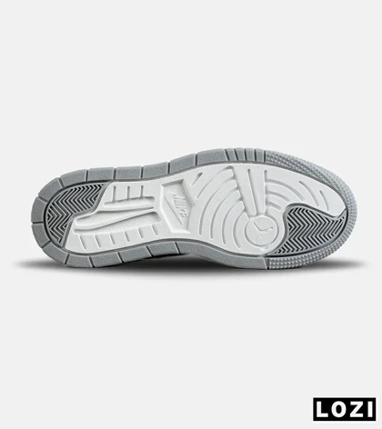 کفش مردانه و زنانه سفید طوسی سرمه ای NIKE AIR FORCE مدل 7811