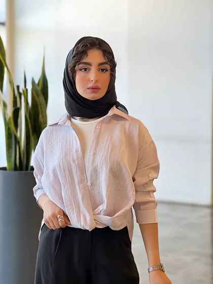 شومیز دلانا گره ثابت