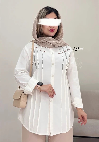 مانتو گلدوزی مهسا