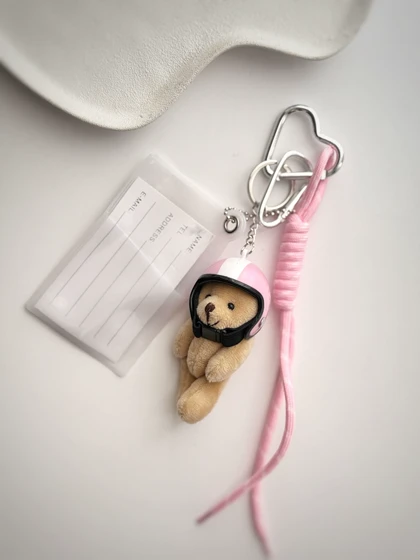 چارم بگ خرس کلاه دار