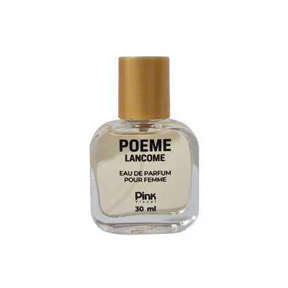 عطر جیبی زنانه پینک ویژوآل مدل Lancome Poeme حجم 30 میلی لیتر