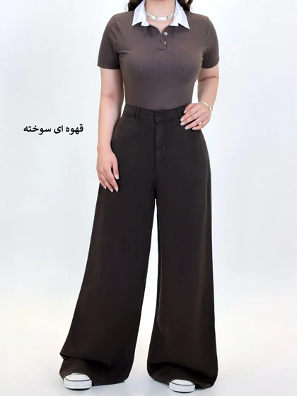 7141-شلوار بگ سیلورین