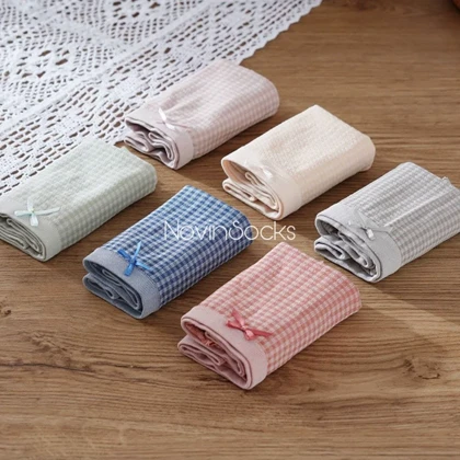 شورت چارخونه پاپیون دار1151(مناسب 38تا42)