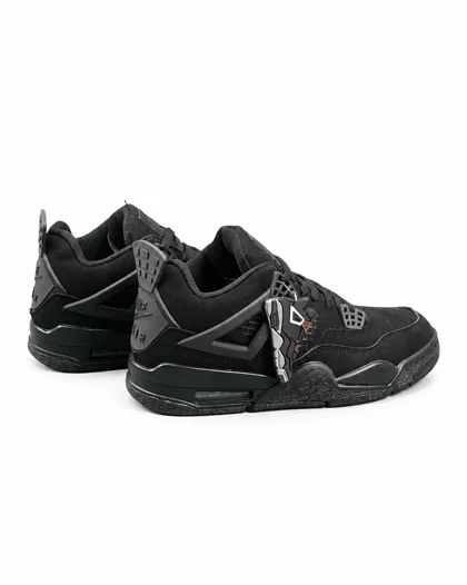 کفش کتانی مردانه مدل نایکی جرن فور مشکی تمام Nike jordan 4