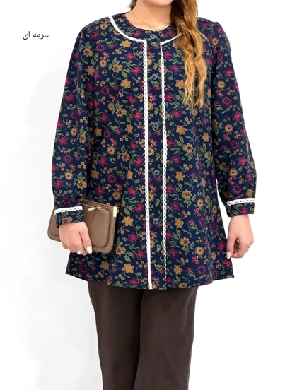 مانتو گل‌دار مارن
