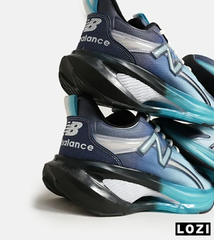 کفش کتانی مردانه و زنانه آبی مشکی NEW BALANCE More Trail v3