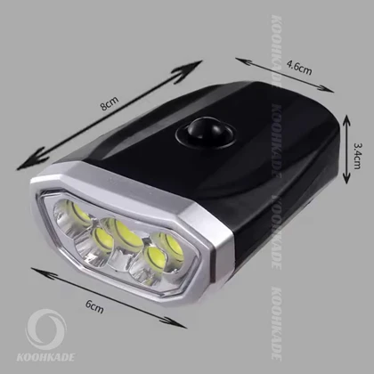 هالوژن عقب و جلو QIXUN دوچرخه کد 0598