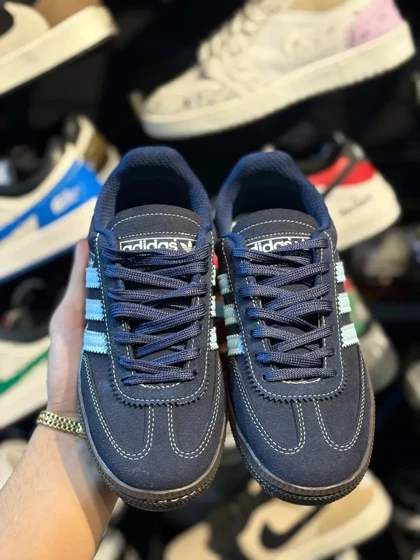 کتانی اسپیزال زنانه سرمه ای آبی