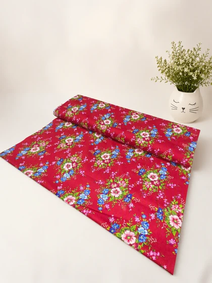 پارچه ملحفه ای نخی عرض 1.5 کد 561