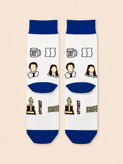 جوراب ساق بلند طرح آفیس The Office