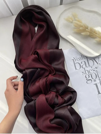 شال زرشکی دورو