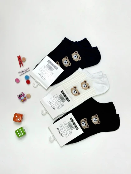 جوراب زنانه خرسی