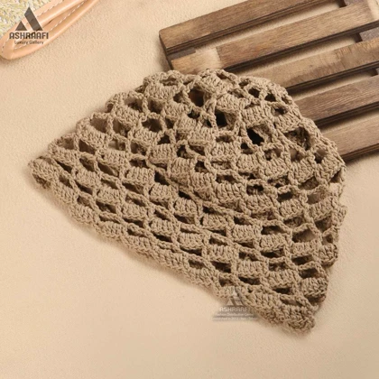 کلاه قلاب بافی Crochet Hat HA196